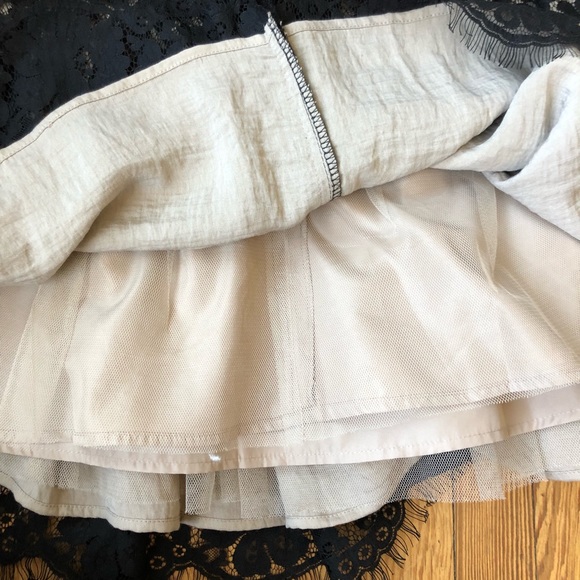 Black lace strapless cocktail dress - Picture 5 of 5